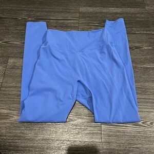 Buffbunny Collection Blue High Waisted Leggings Womens Small